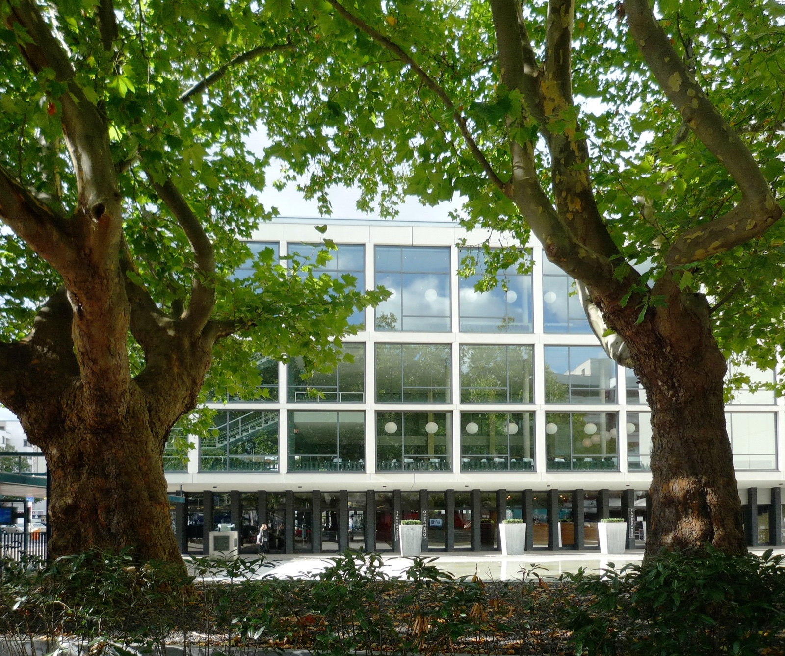Deutsche Oper Berlin exterior in Charlottenburg