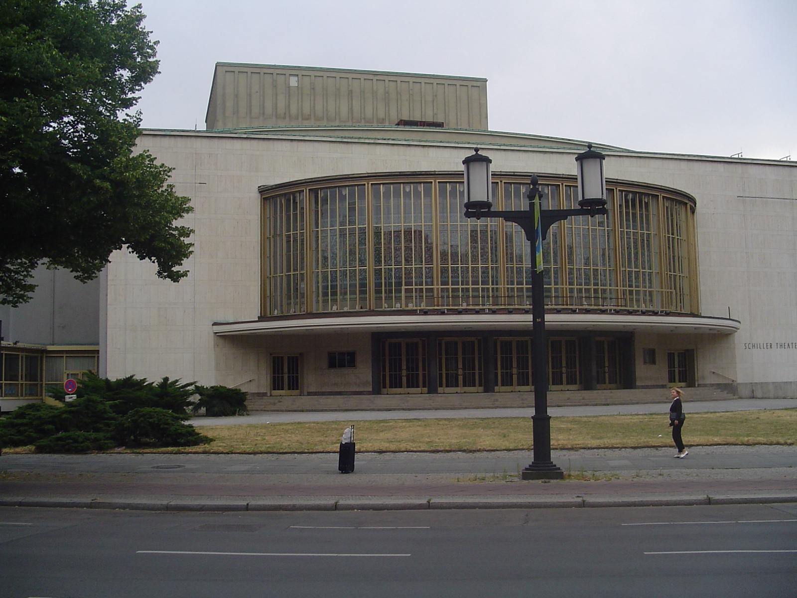 Schillertheater facade on Bismarckstraße in Charlottenburg