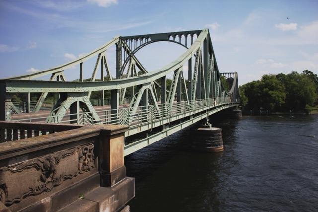 Glienicke Bridge between Potsdam and Berlin